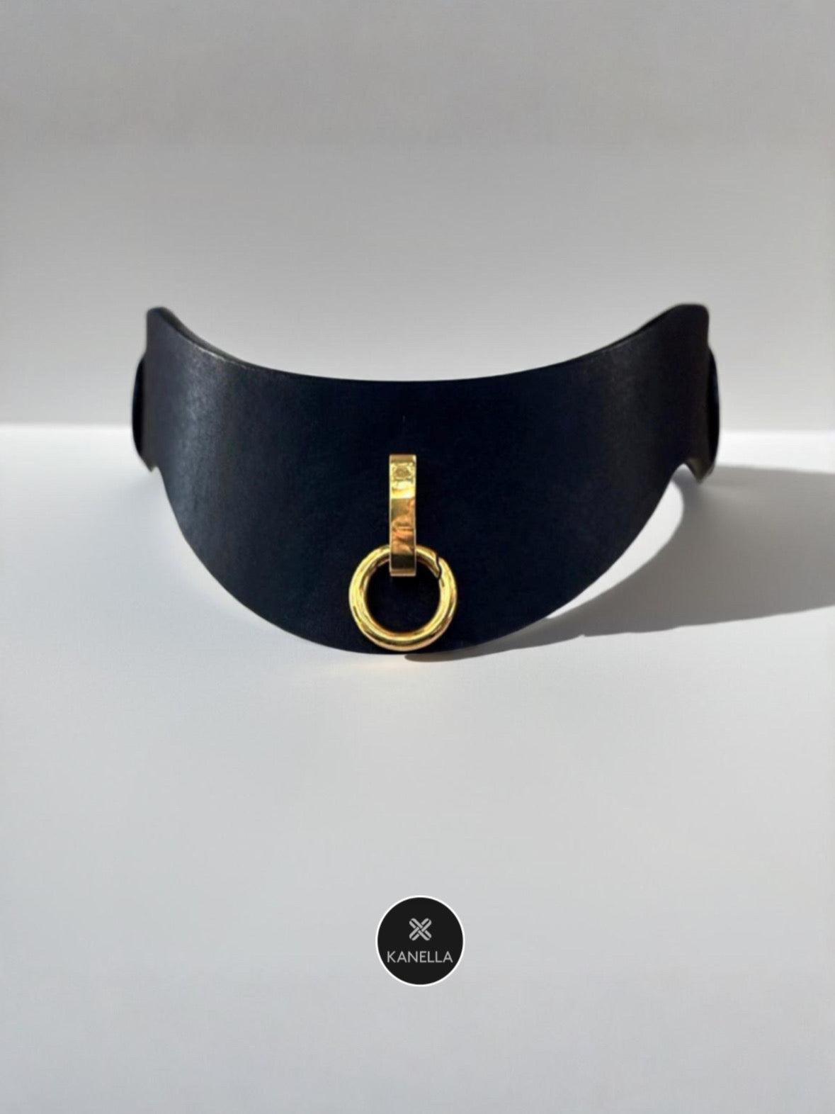 Gianna leather Choker - kanella leather