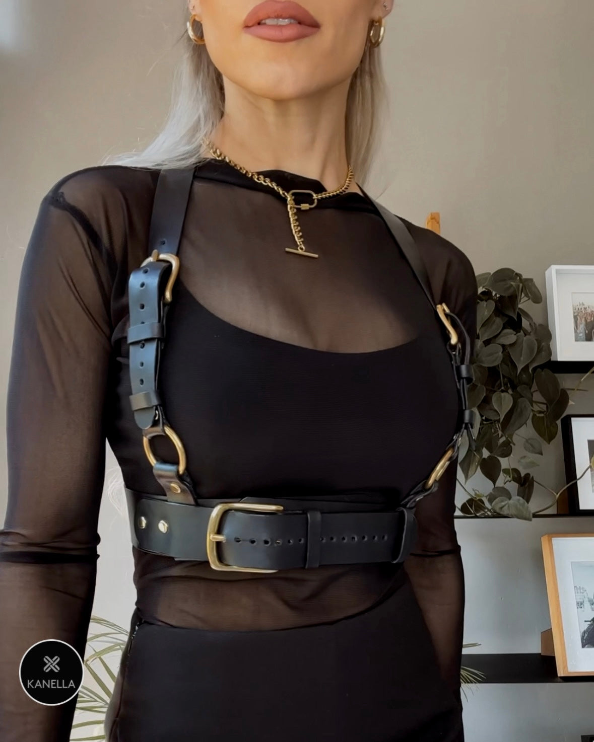 Allegra Harness - Kanella Leather