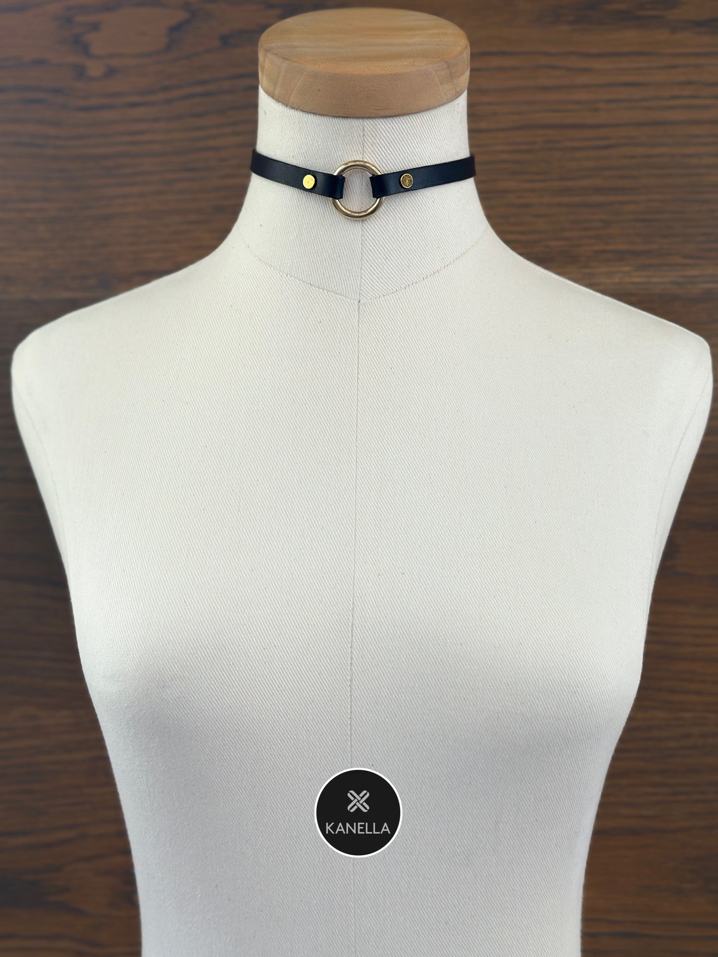 Petite Ilisia Choker - Kanella Leather
