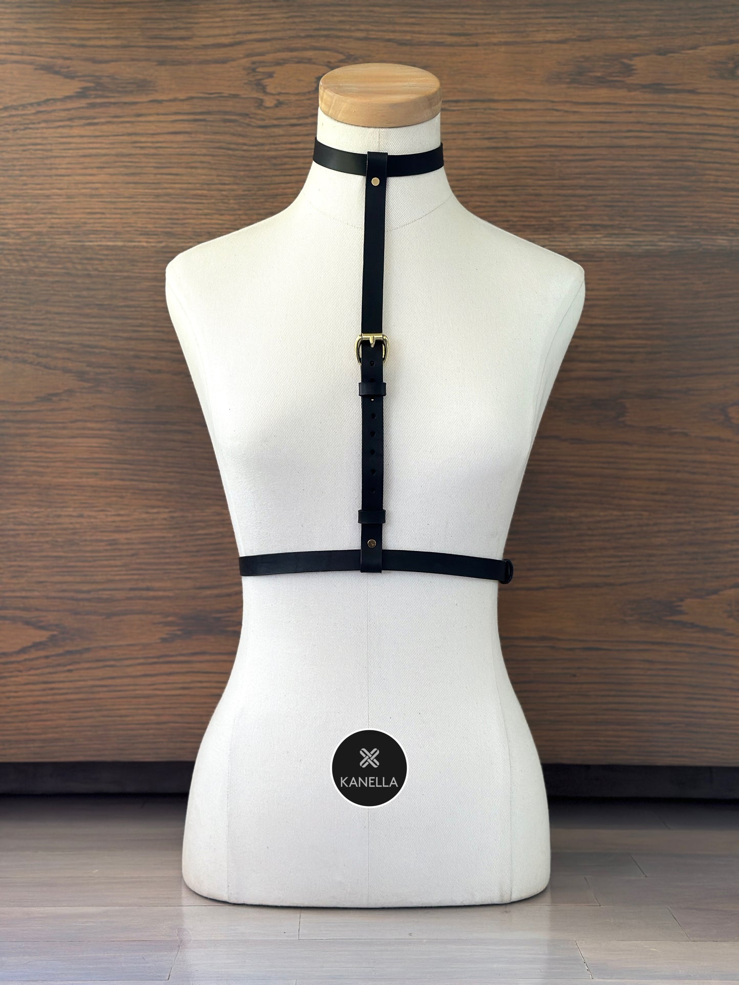 Maya Choker Harness - Kanella Leather