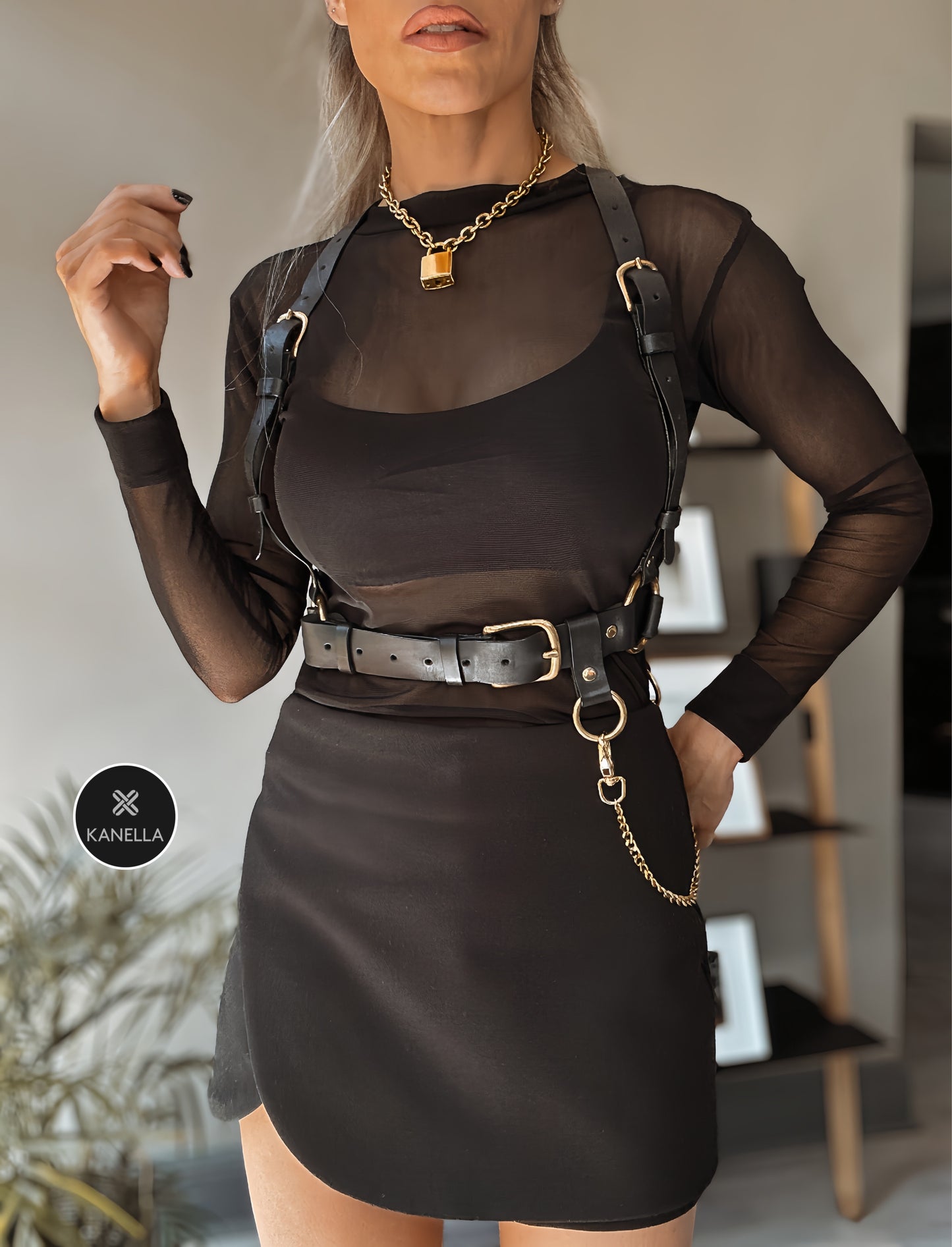 Isidora Harness - Kanella Leather