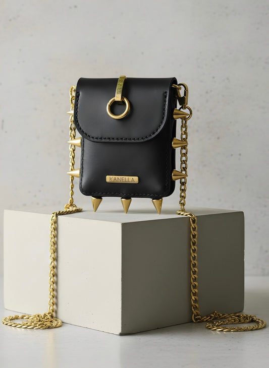 Dione leather bag - Kanella leather