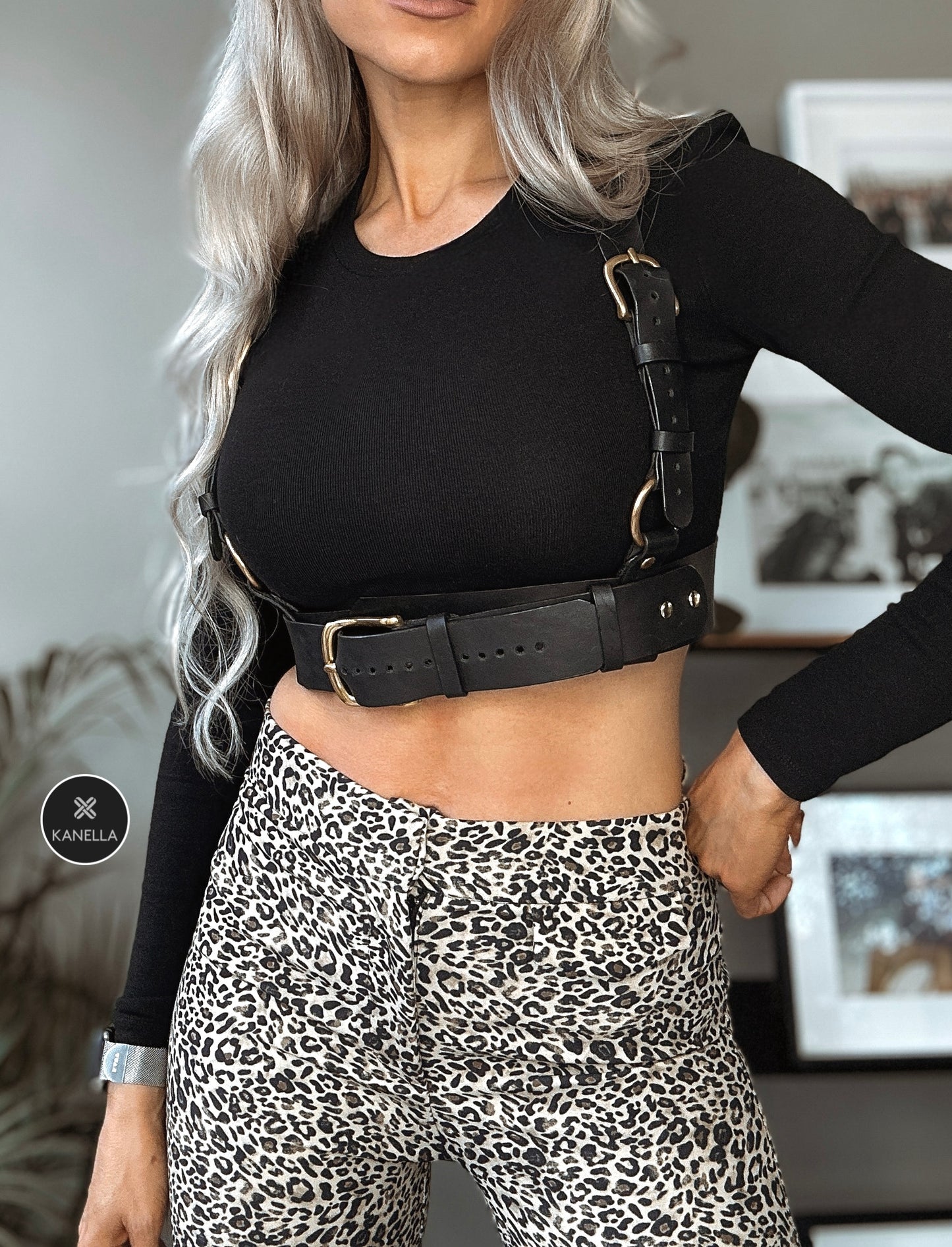 Kanella Leather Allegra Leather Harness
