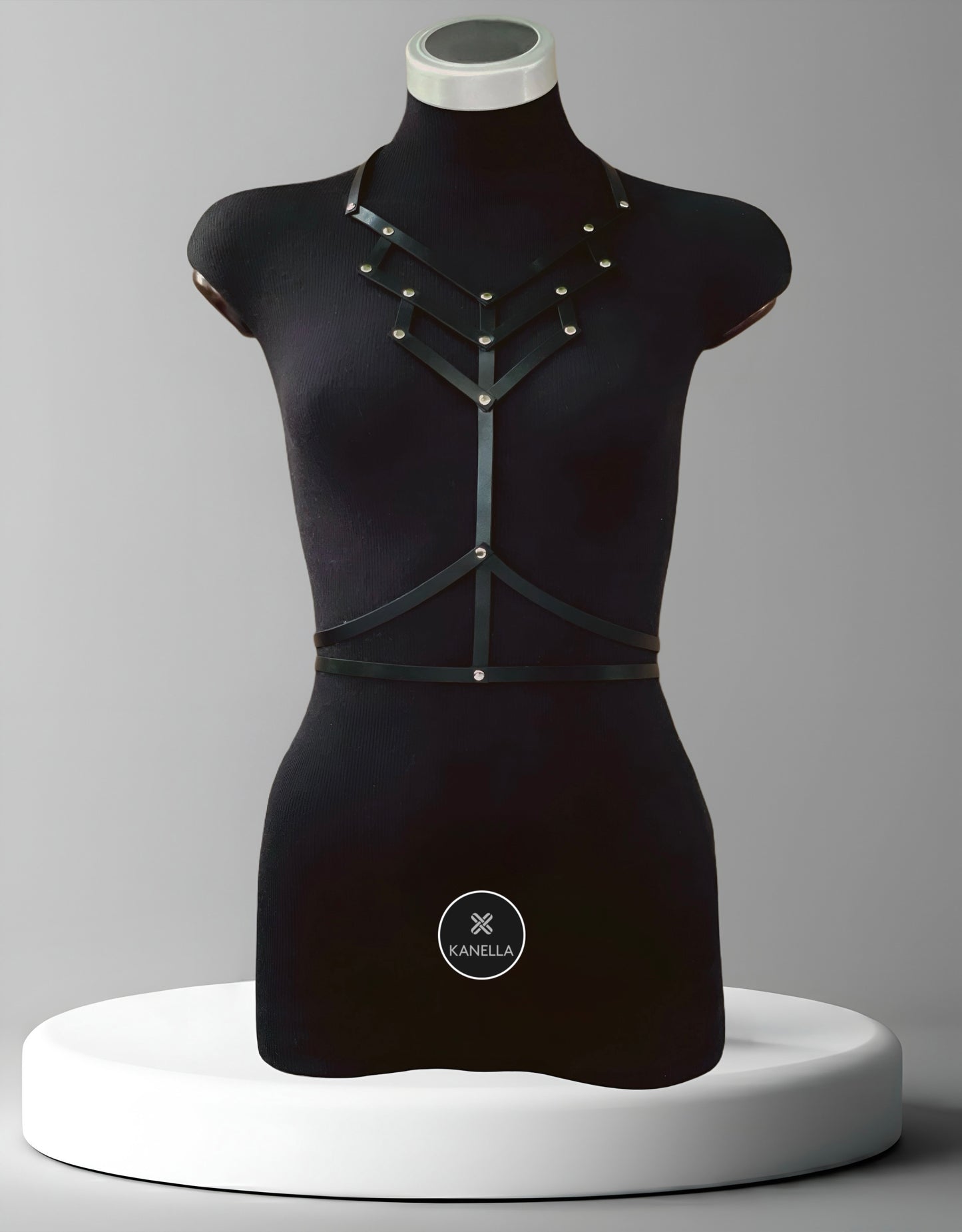 Penthesilea Choker Harness - Kanella Leather