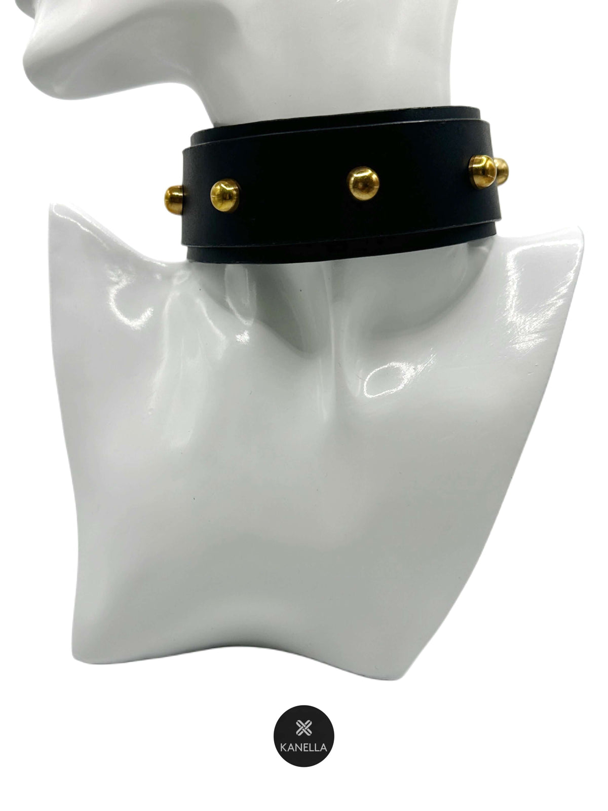 Kanella Leather Pelagia Leather Choker