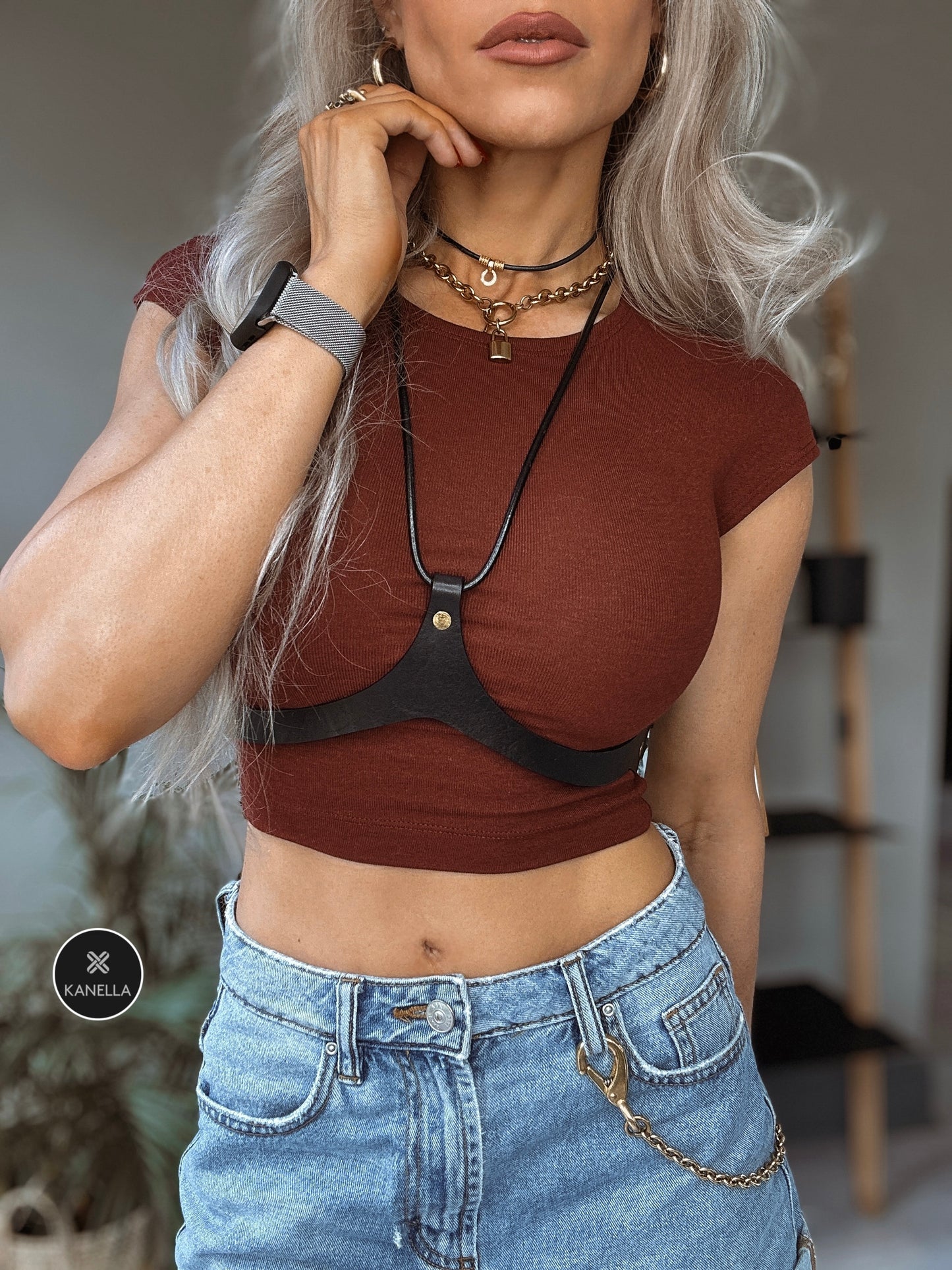Acantha Harness - Kanella Leather