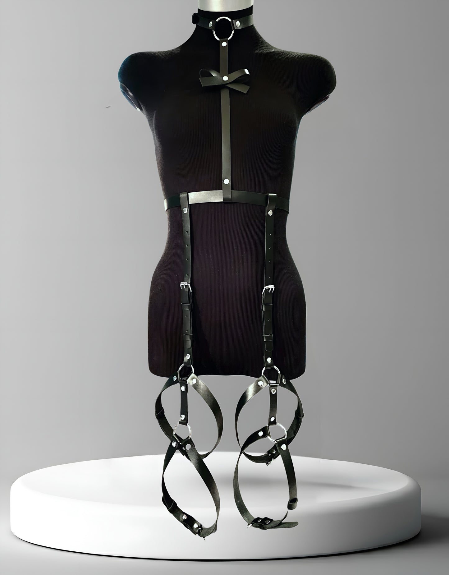 Anna Full Body Harness - Kanella Leather