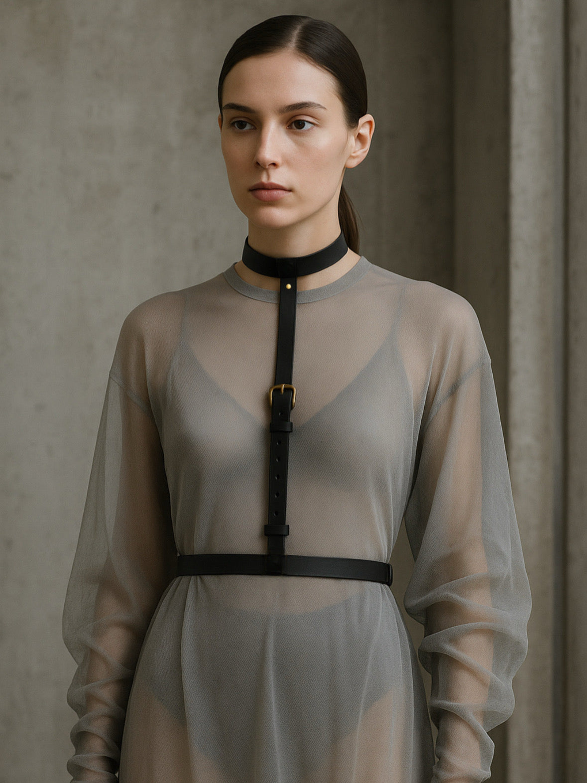 Maya Leather Harness 2 - Kanella Leather