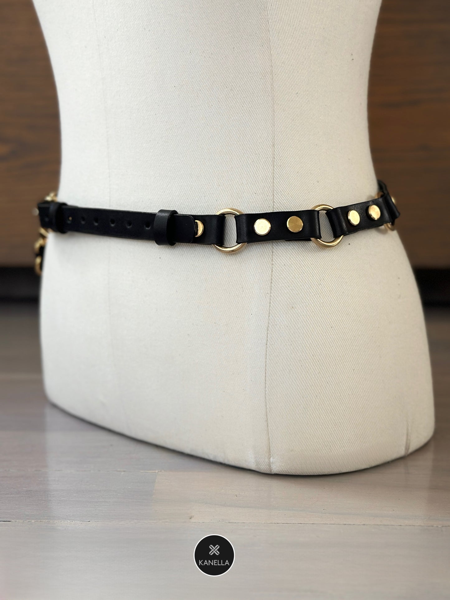 Alexis leather belt - kanella leather