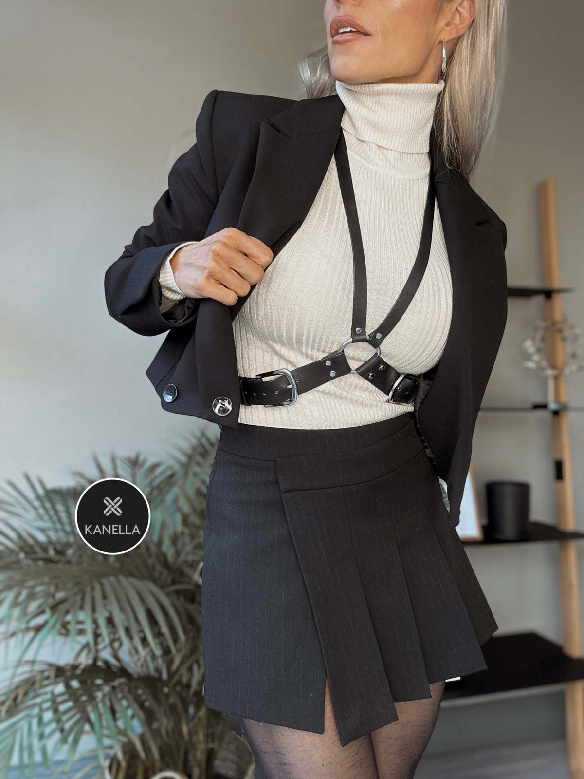 Kanella Leather Delta Leather Harness