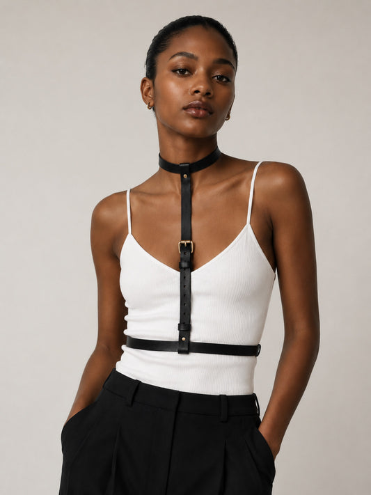 Maya Leather Harness - Kanella Leather