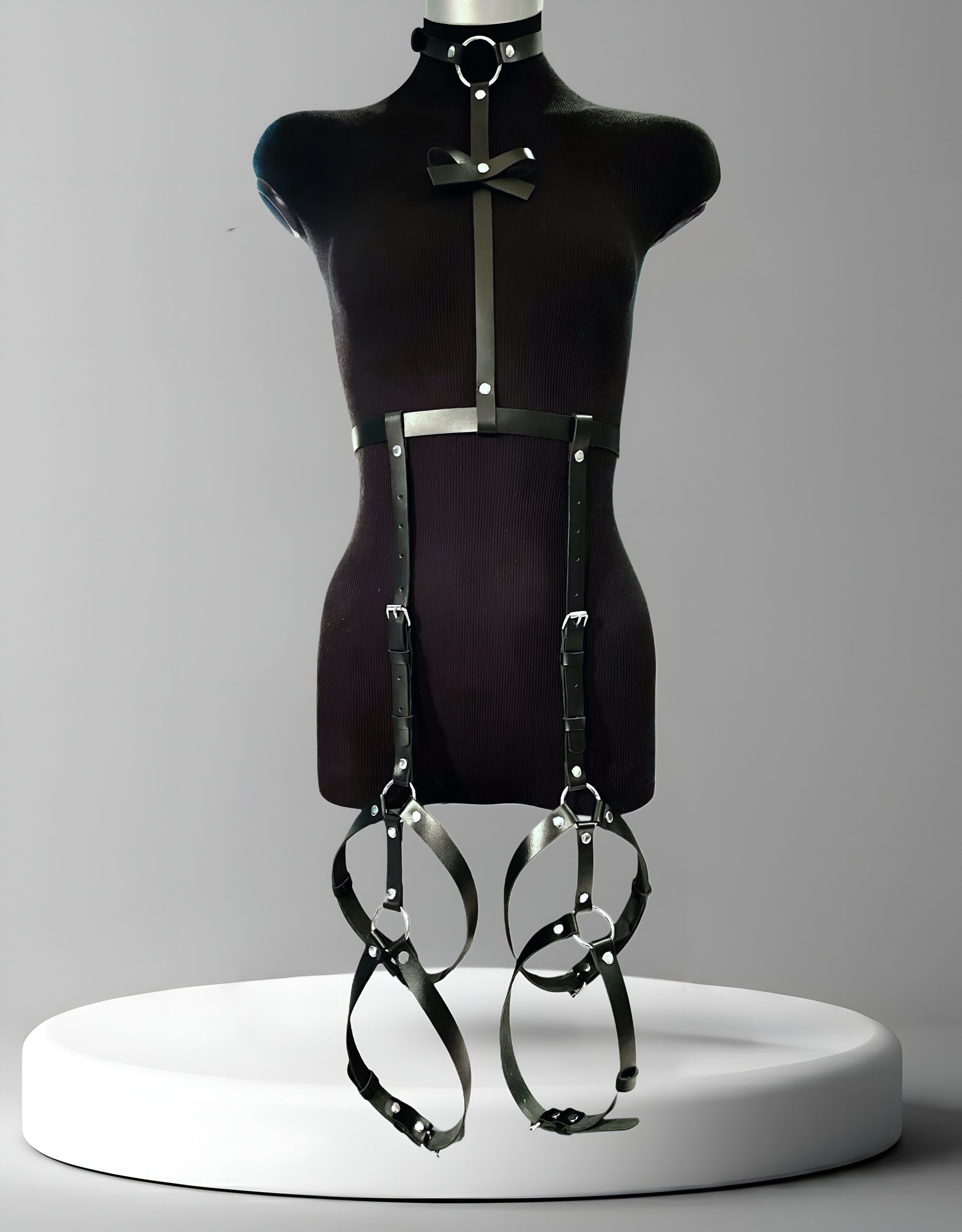 Anna Full Body Harness - Kanella Leather