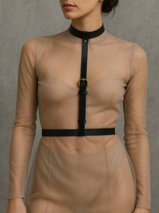 Maya Leather Harness 2 - Kanella Leather