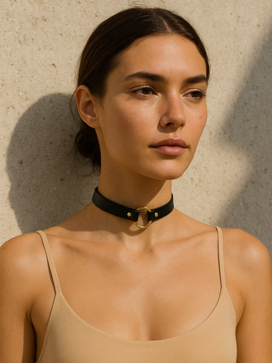 Helia Choker - Kanella Leather
