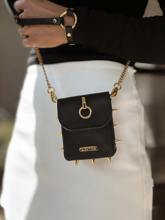 Dione leather bag - Kanella leather