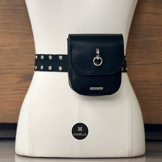 Vasia Leather Belt Bag - Kanella Leather