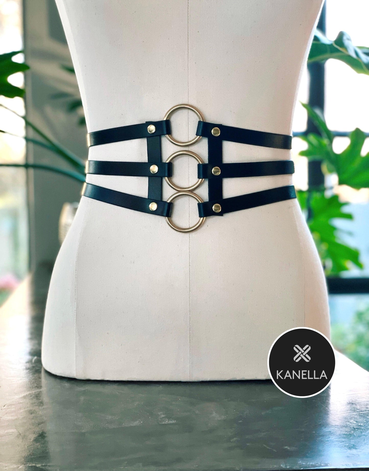 Astraea Waist Belt - Kanella Leather