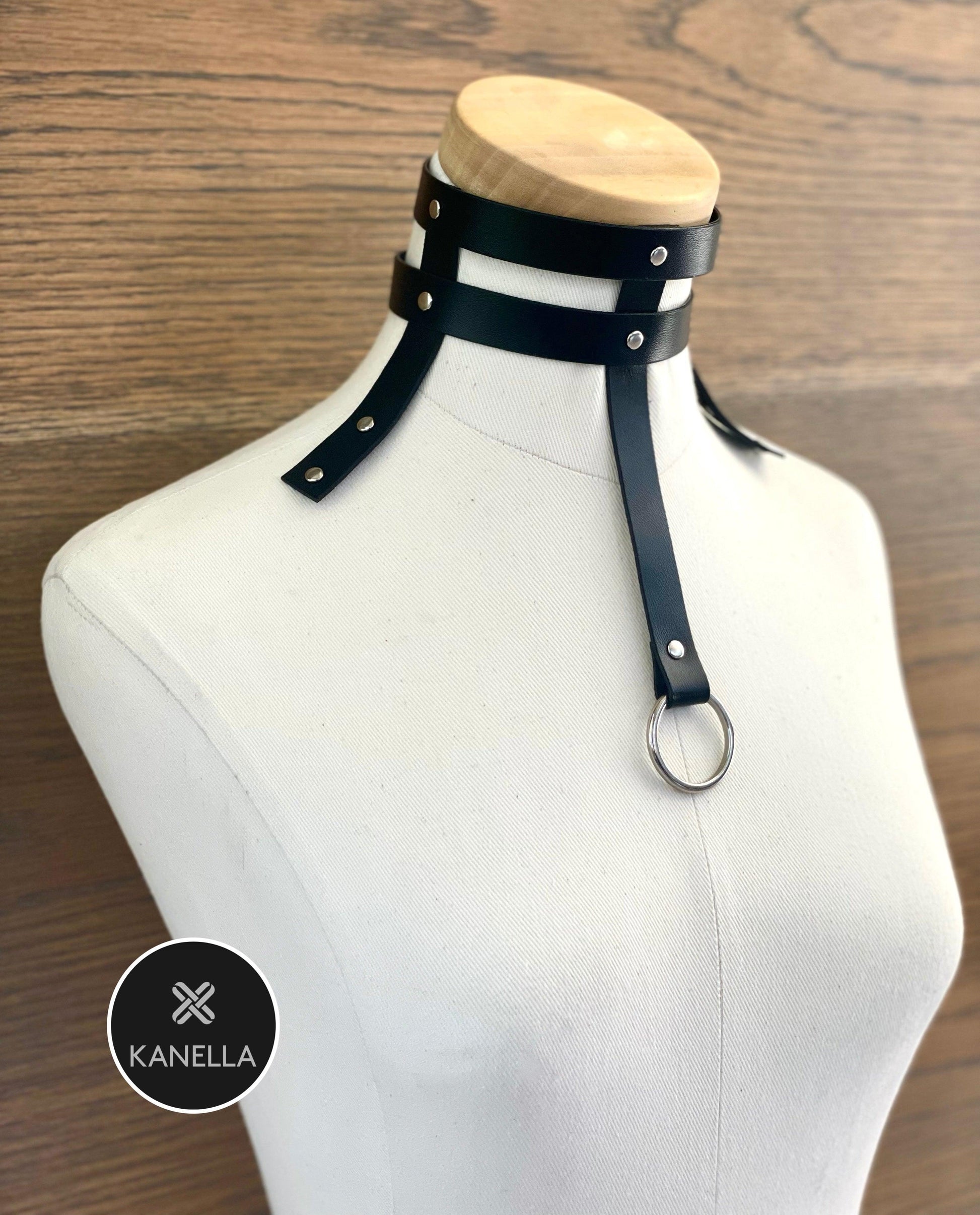 Fotini Choker - Kanella Leather