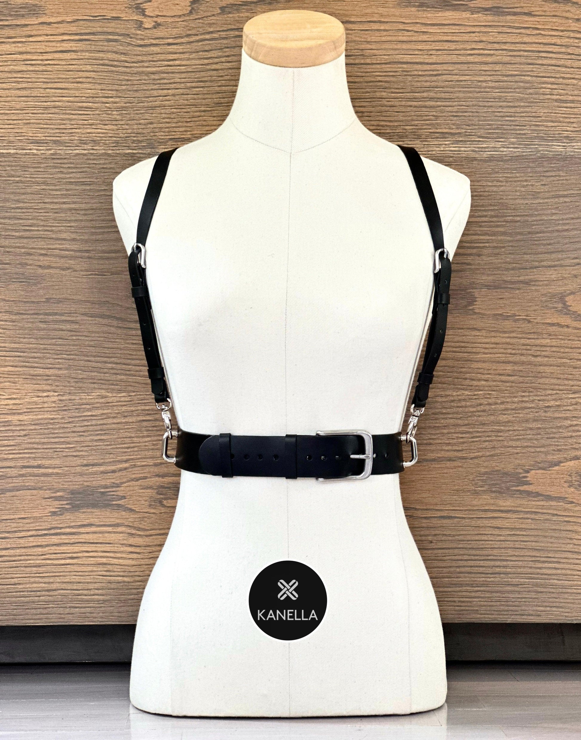 Hemera Chest Harness - Kanella Leather